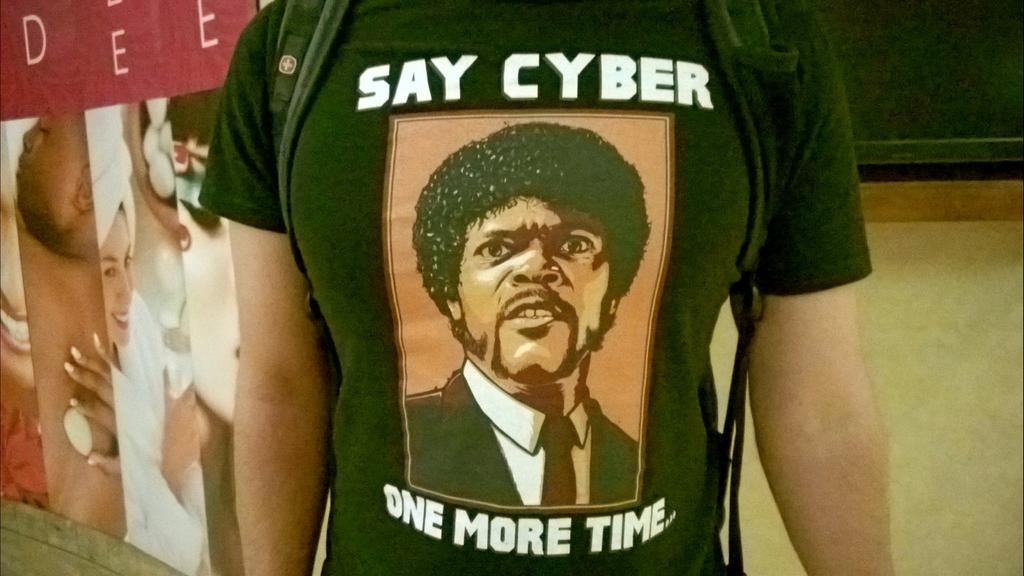 Say Cyber one more time!